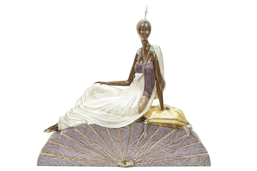 Erte (Romain DeTirtoff / 1892-1990) Bronze, "Kings (1 of 6)