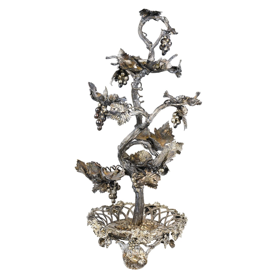 Hunt & Roskell, Late Storr & Mortimer (London, 1846) Sterling Silver Centerpiece Epergne, 161 ozt (1 of 4)