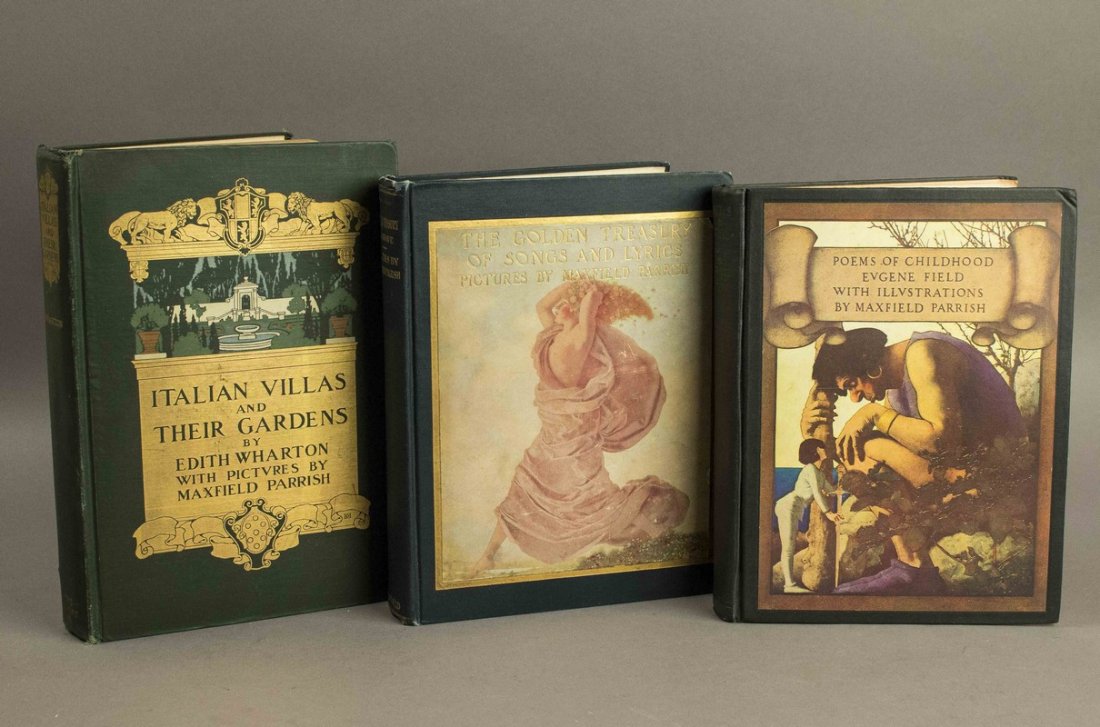 3 Maxfield Parrish Related Books: 3 Maxfield Parrish Related Books. Processing and shipping within the continental U.S. $25.00 plus 1.5% replacement cost insurance. We combine shipping to reduce cost. Please note we do not accept cre