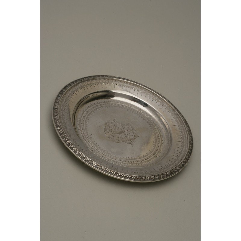 Vanderslice & Co. (1858-1908) Silver Bread Plate (1 of 4)