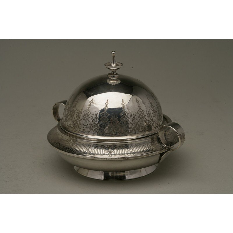 Vanderslice & Co. (1858-1908) Silver Butter Dish (1 of 4)
