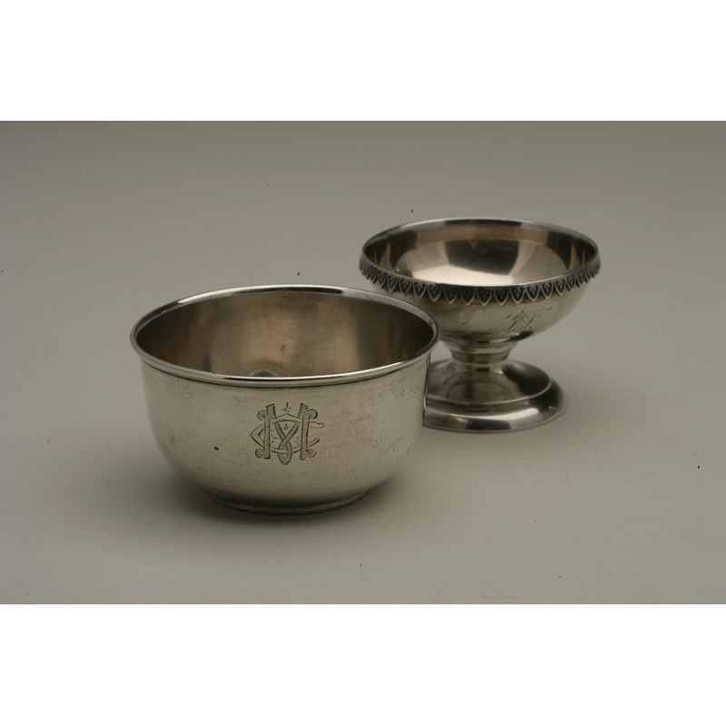Schulz & Fischer (1863-1900) Two Silver Salts (1 of 3)