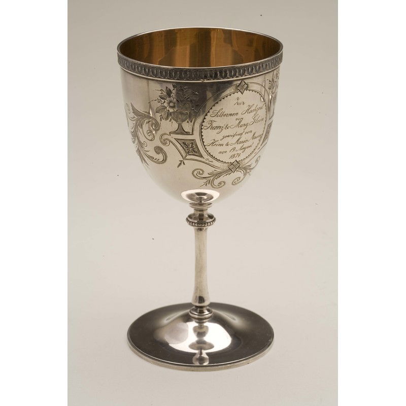 Schulz & Fischer (1863-1900) Coin Silver Presentation (1 of 5)