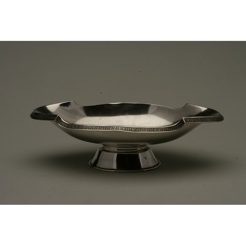 Schulz & Fischer (1863-1900) Coin Silver Footed Dish (1 of 4)