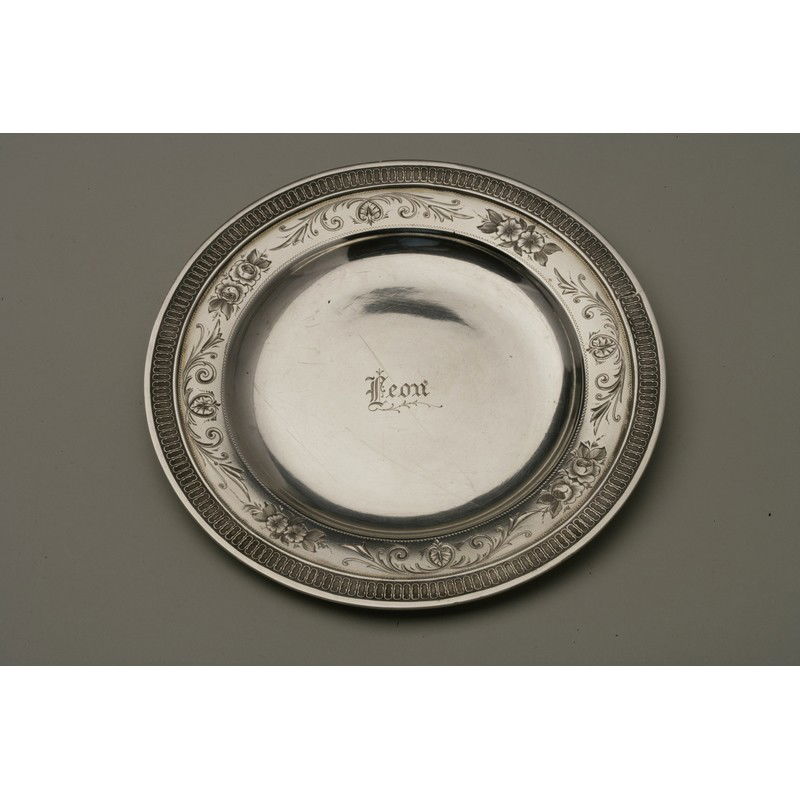 Schulz & Fischer (1863-1900) Coin Silver Small Tray (1 of 5)