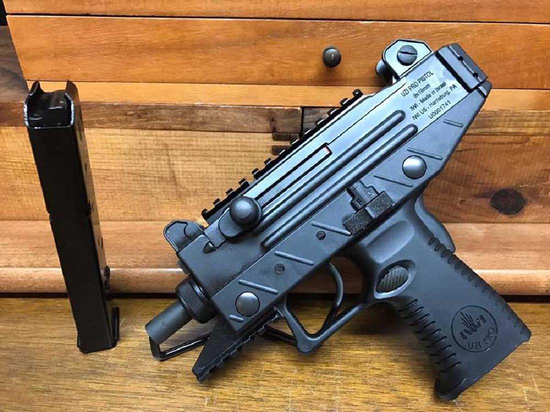 IWI - ISRAEL WEAPON INDUSTRIES UZI PRO PISTOL 9MM: The UZI sub-machine gun (SMG) was designed and patented by Uziel Gal who, in turn, gave the production rights to the Israeli Ministry of Defense. After initial testing by the IDF, the Ordnance Corps o