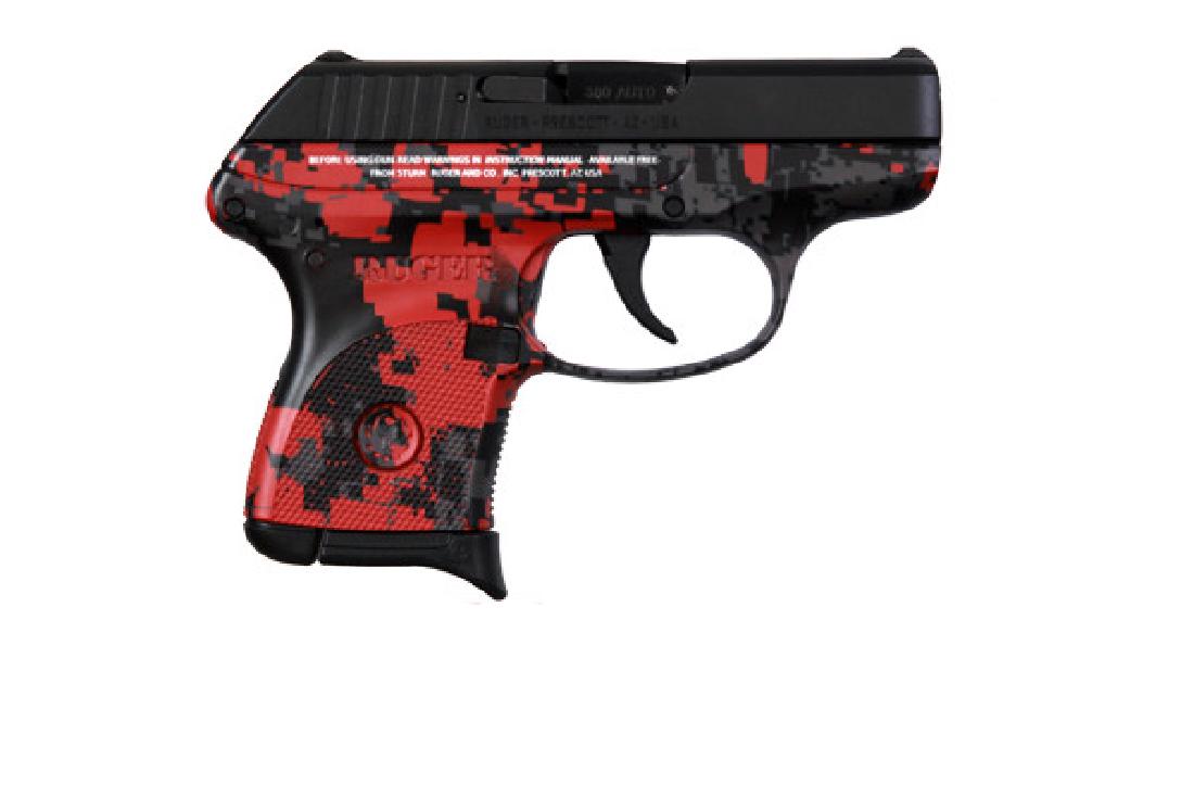 Ruger Pistol: Semi-Auto LCP Series 380 Caliber Double: Manufacturer: Ruger Gun Type: Pistol: Semi-Auto Model Series: LCP Caliber: 380 Action: Double Action Only Magazine capacity: 6+1 Finish: Black Slide|Davidsons Camo Frame Stock: Davidsons Camo Sights: 