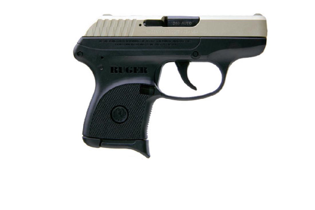 Ruger Pistol: Semi-Auto LCP Series 380 Caliber Double: Manufacturer: Ruger Gun Type: Pistol: Semi-Auto Model Series: LCP Caliber: 380 Action: Double Action Only Magazine capacity: 6+1 Finish: Black Frame/ Shimmer Gold Cerakote Slide Stock: Black Glass-Fil