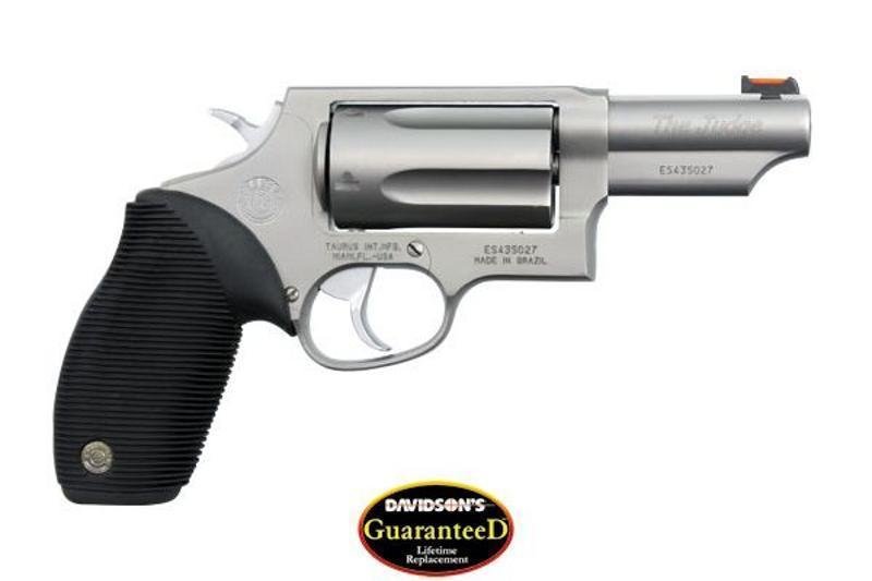 Taurus Judge Stainless 5 Round 45LC .410: Taurus Judge Stainless 5 Round 45LC .410
