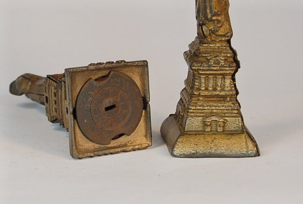 Pair of Statue of Liberty Cast iron banks - 3
