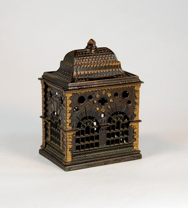 Roof Bank Cast Iron building bank - 2