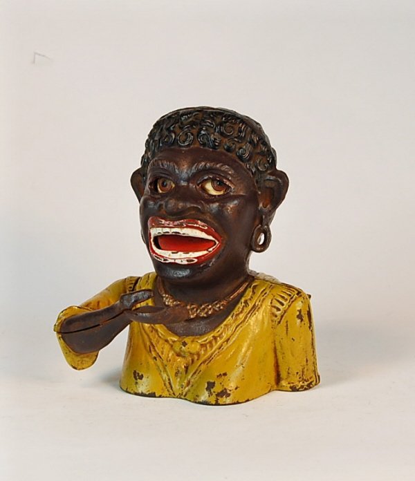 "Dinah" Cast Iron mechanical bank