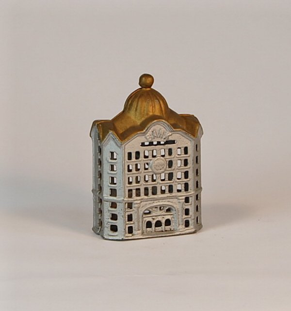 Medium Domed "Bank" Cast Iron bank - 2