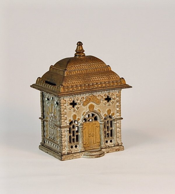 Home Savings Cast Iron bank