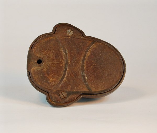 Frowning Face Cast Iron bank - 2