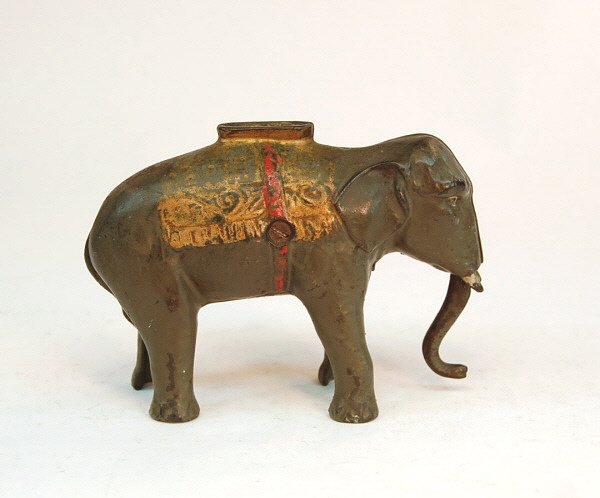 Bank: Elephant with Raised Coin Slot - 2