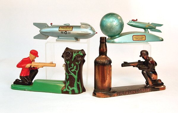 Lot of Four mechanical banks