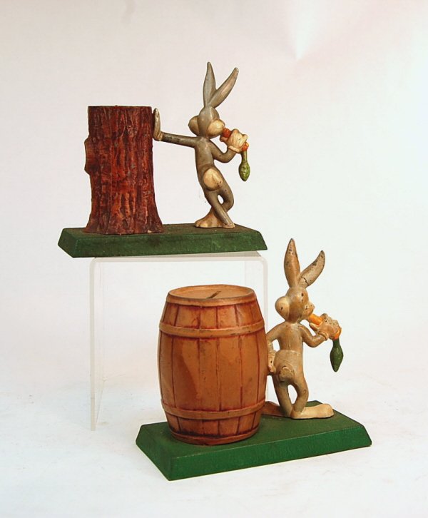 Bugs Bunny by Tree Stump & Bugs Bunny by Barrel  - 2