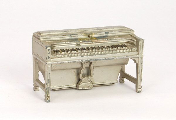 "Musette" Piano bank: Lead. 2 1/2 in.