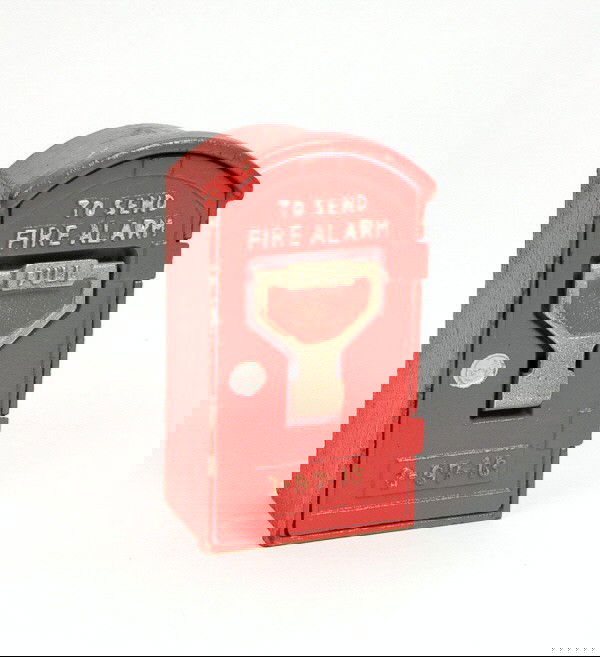 Fire Alarm bank.: Cast Iron. 4 5/16 in.