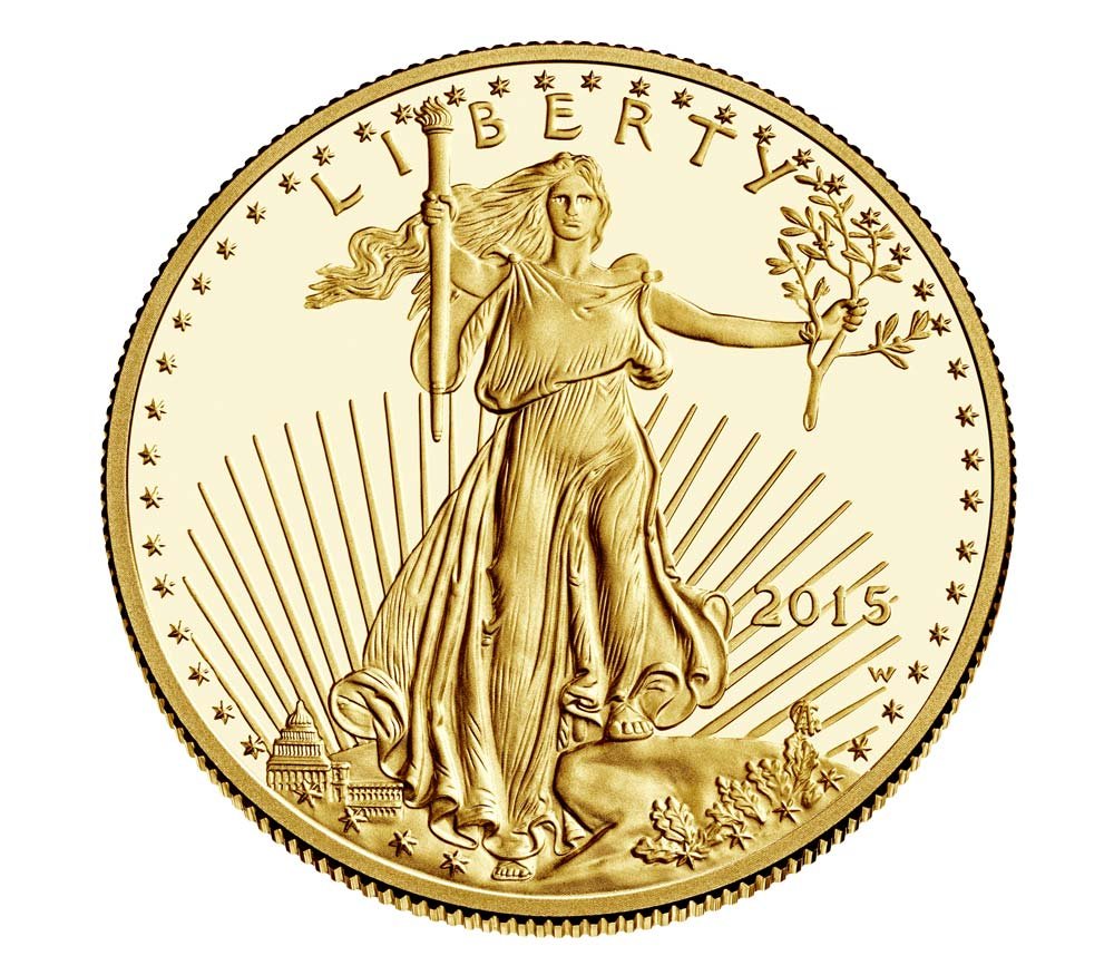 1 Ounce Gold American Eagle 2015 (1 of 1)