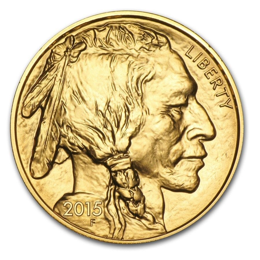1 Ounce Gold American Buffalo 2015 (1 of 1)