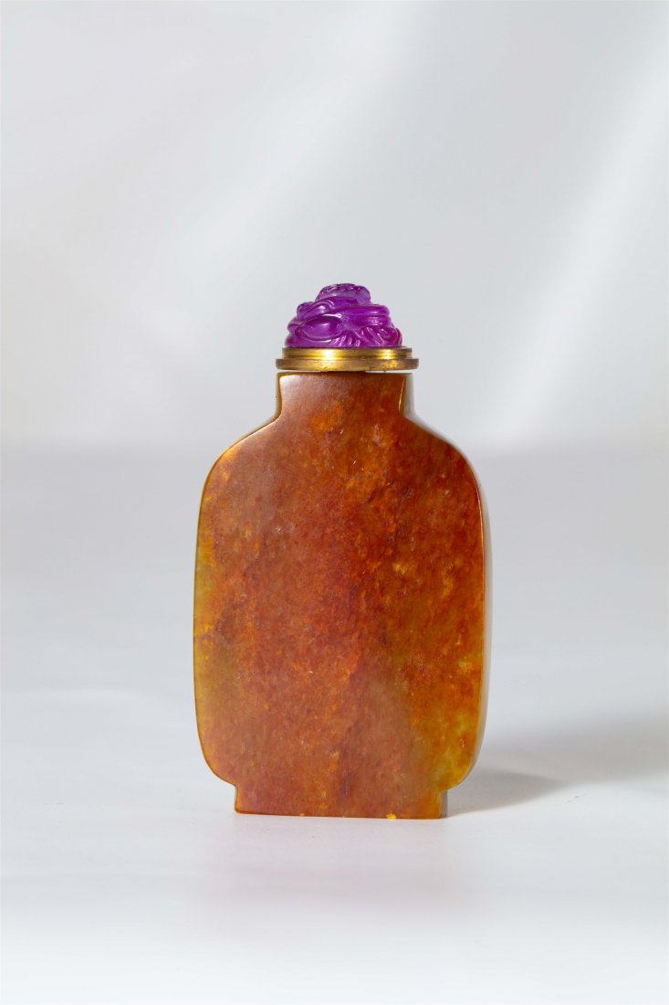 QING WHITE JADE SNUFF BOTTLE (1 of 7)