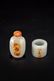 A Chinese Hetian White Jade Snuff Bottle & Thumb Ring - 3