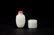 A Chinese Hetian White Jade Snuff Bottle & Thumb Ring - 5