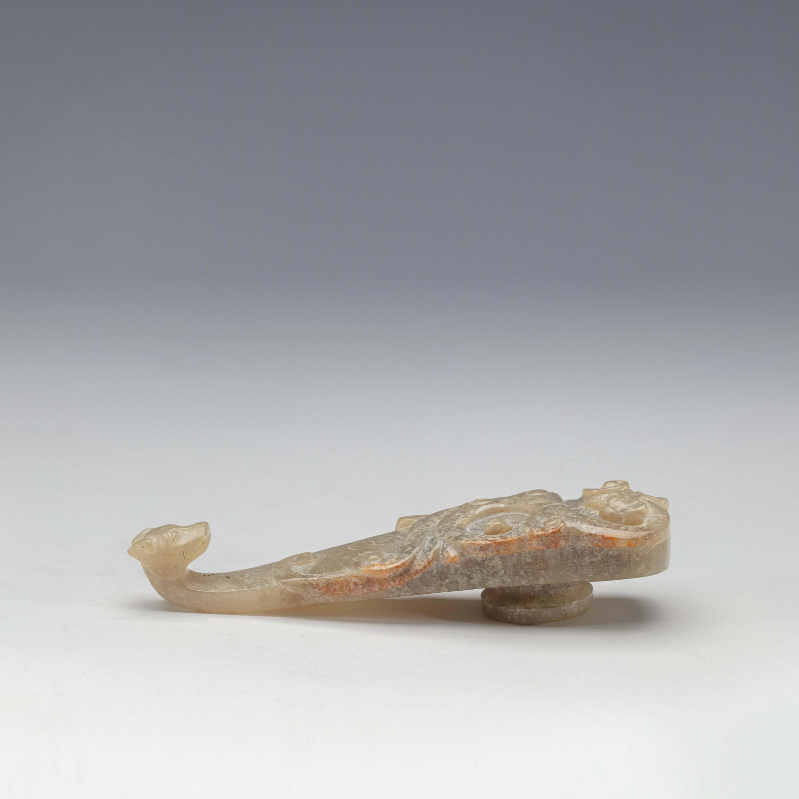 A Chinese Phoenix Pattern Jade Hook Han (1 of 9)