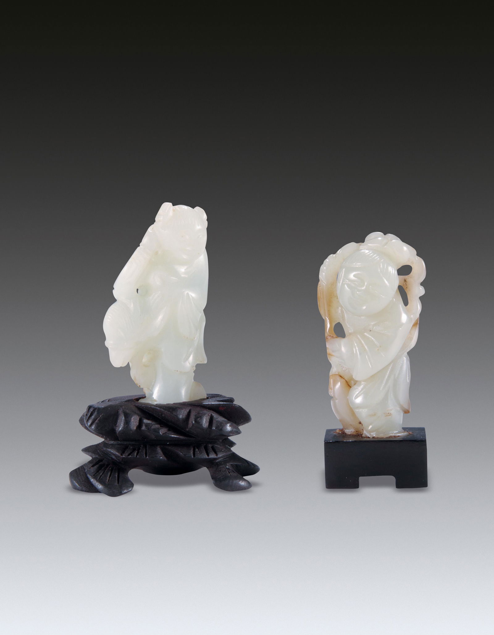 Two Chinese Jade Figure 18 Century (1 of 8)