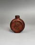 A Chinese Yixing Clay Snuff Bottle Qing Qianlong