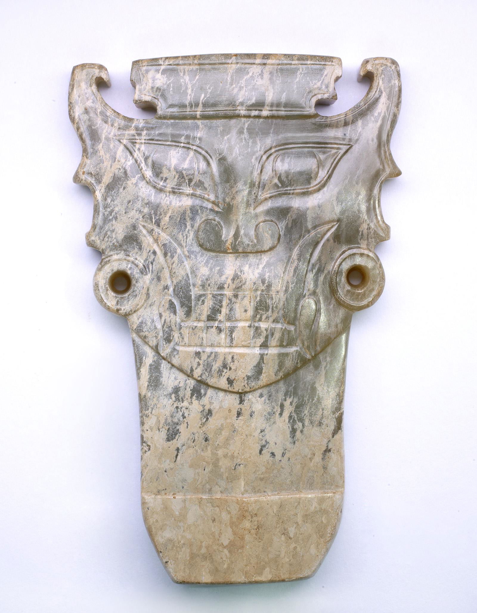 A Chinese Jade Figures Pendant Shijiahe Culture BC2400-BC1900 (1 of 7)