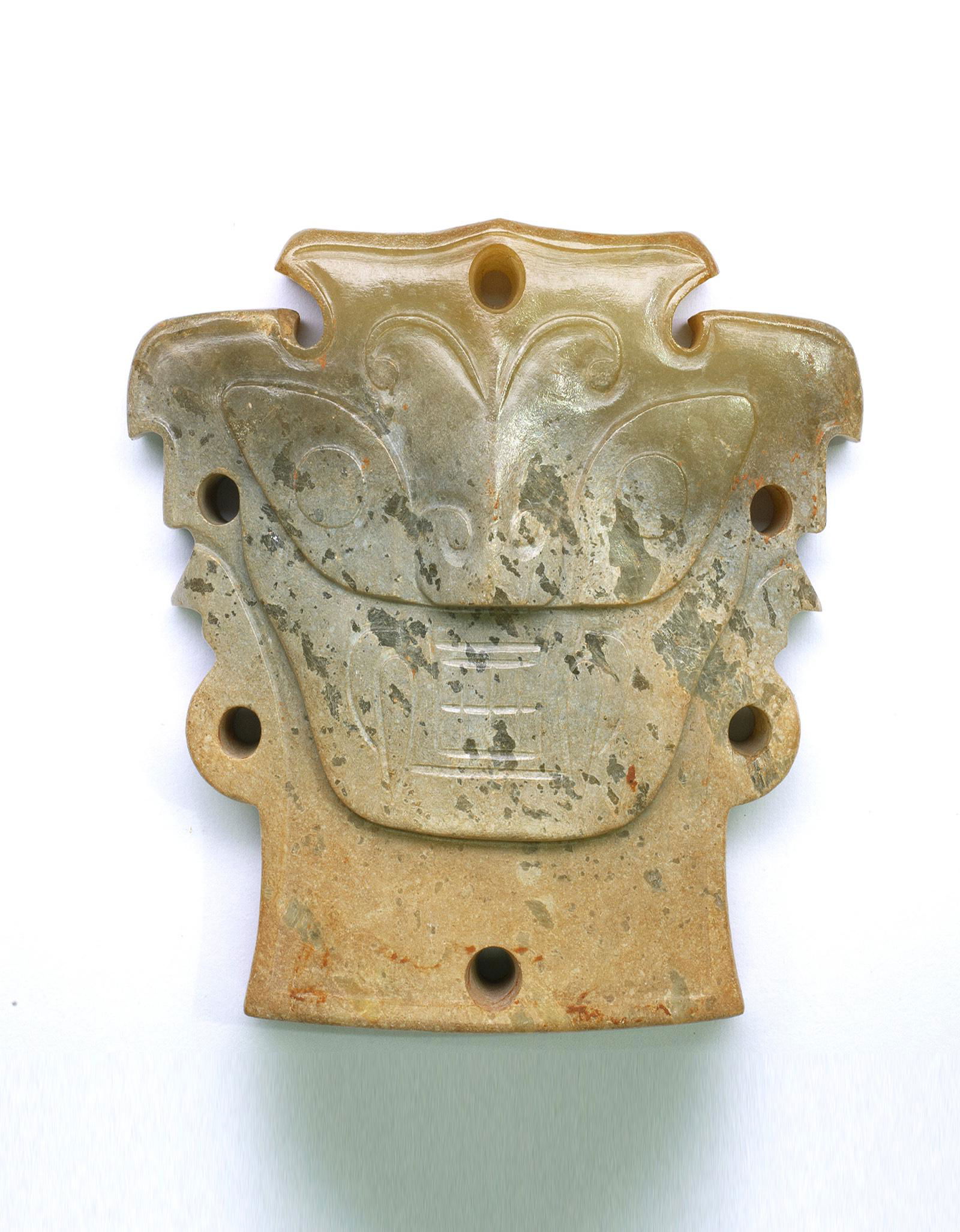 A Chinese Jade Figures Pendant Shijiahe Culture BC2400-BC1900 (1 of 7)