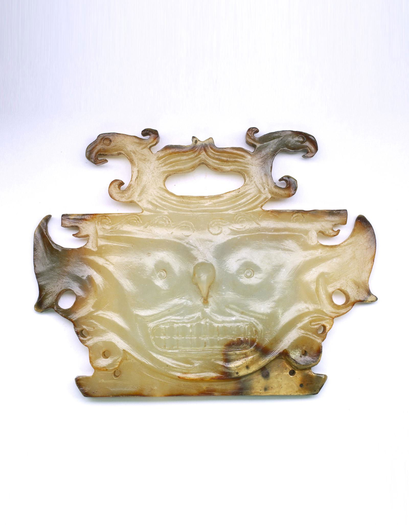 A Chinese Jade Figures Pendant Shijiahe Culture BC2400-BC1900 (1 of 6)