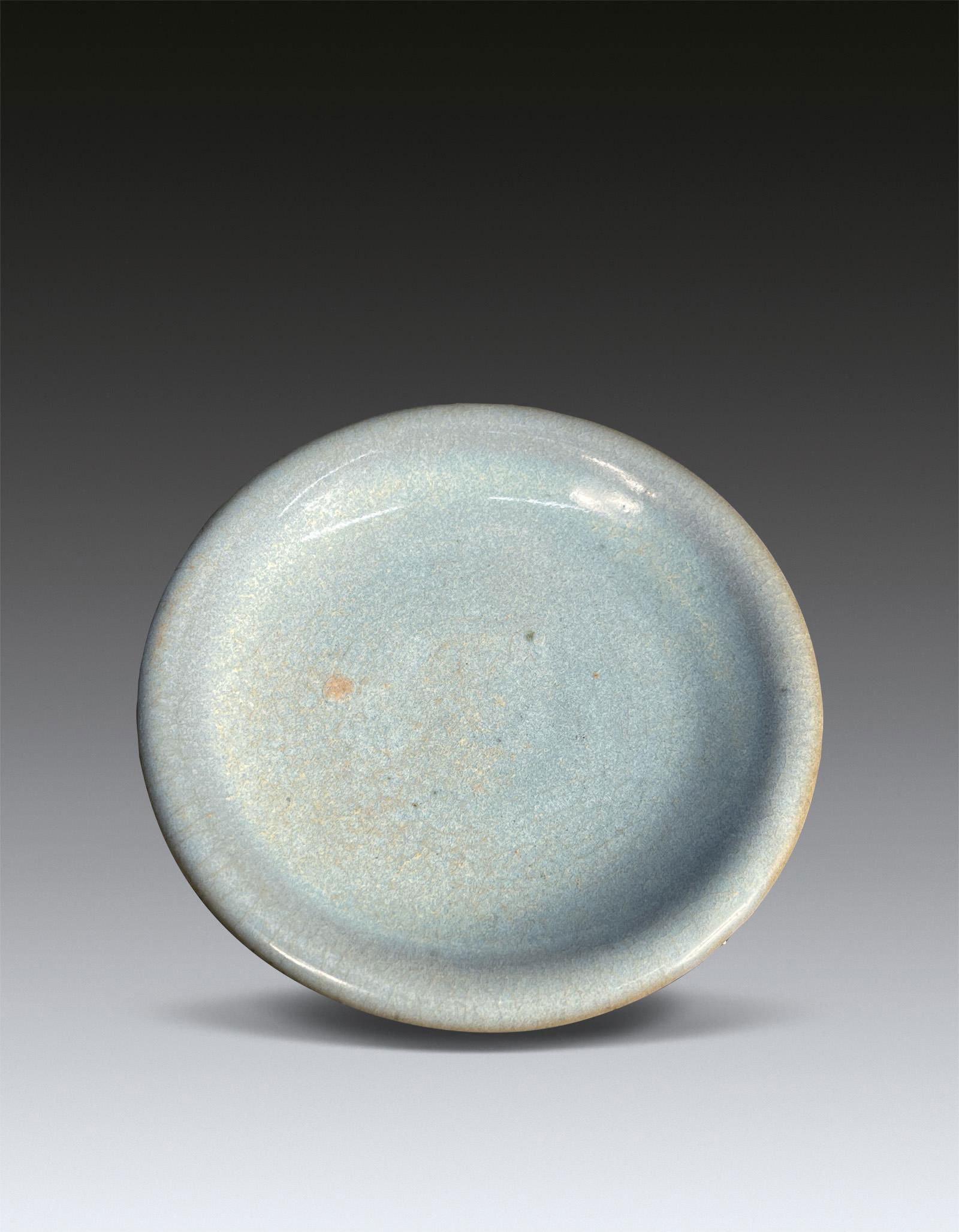 A Chinese Jun Yao Plate Song Dynasty 960-1279 (1 of 6)