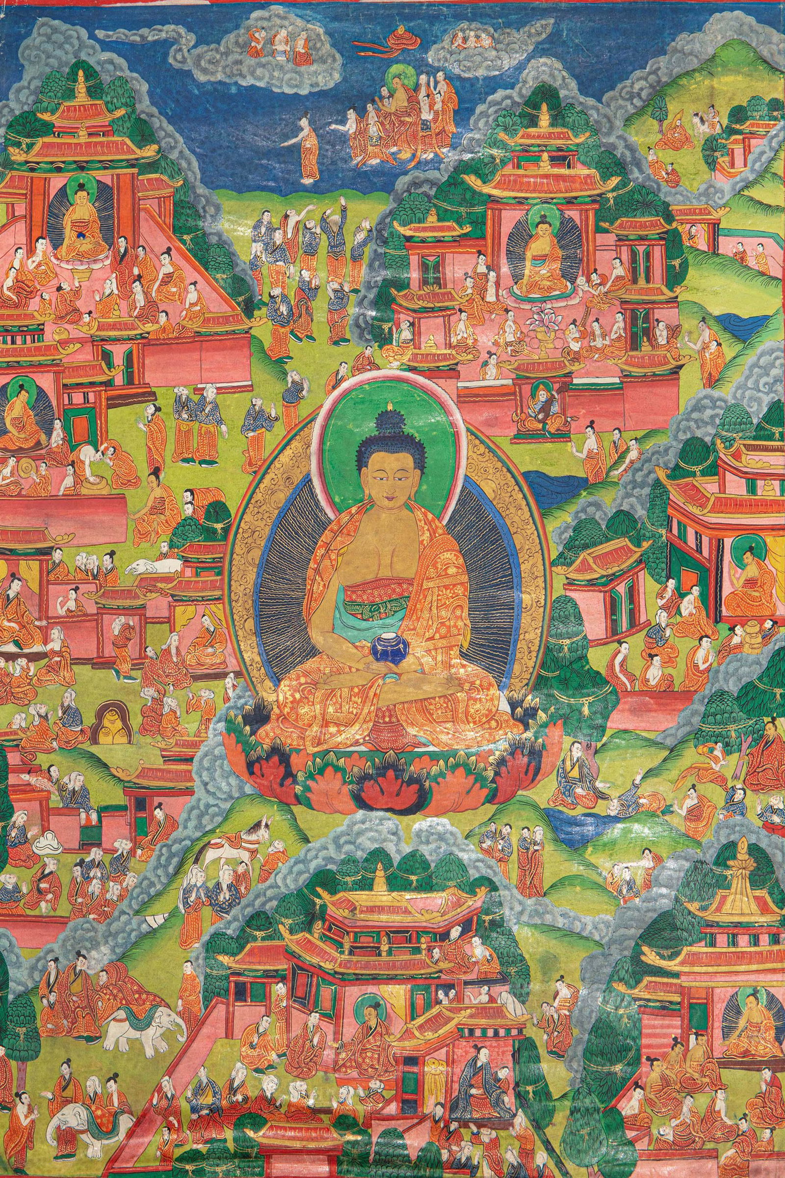 A Thangka 19 Century (1 of 2)