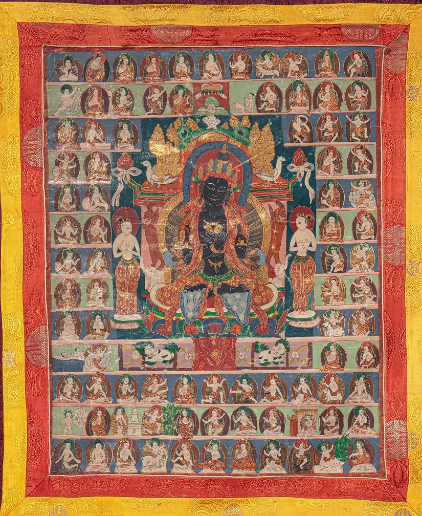 A Thangka 19 Century (1 of 2)