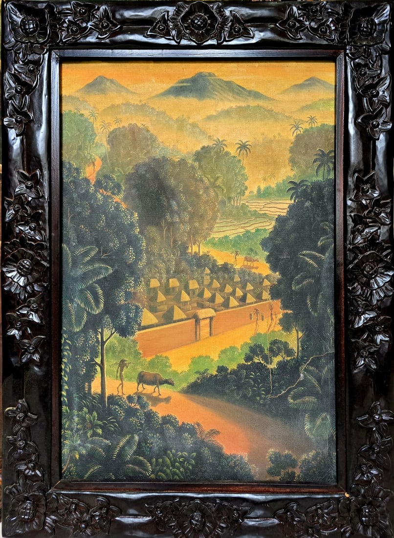 Walter Spies (1895-1942)Landscape: 221007 Walter Spies油画风景 Walter Spies (1895-1942)Landscape USD20000-40000 60x90cm 来源：Dr. Maier bought his first painting at the Nagel Auction in1952. He