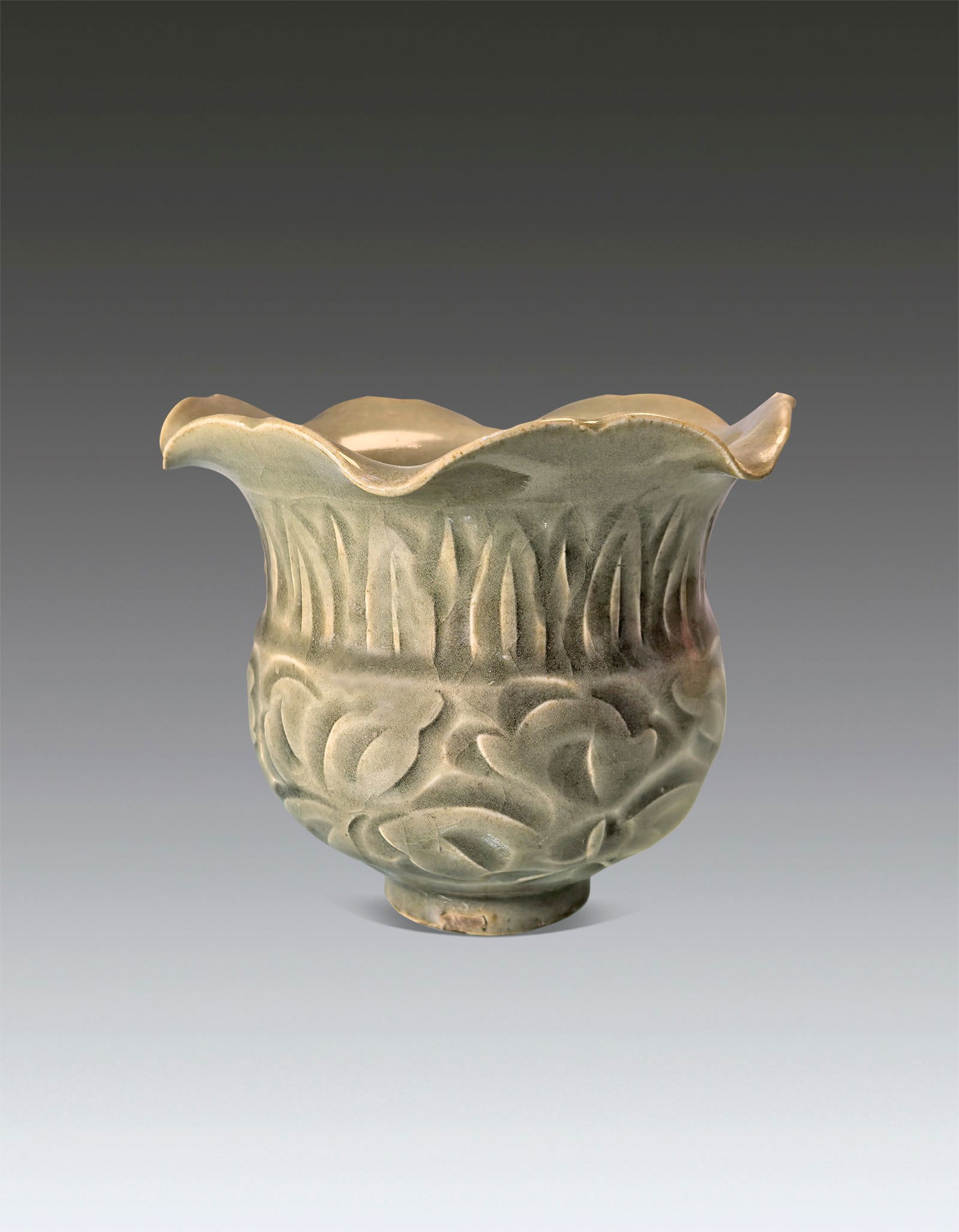 A Chinese Celadon Zhadou Song Dynasty 960-1279 (1 of 8)
