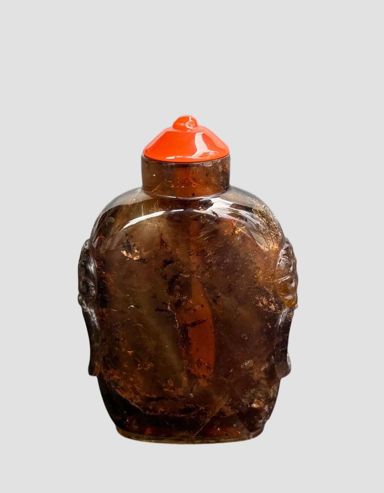 A Chinese Crystal Snuff Bottle Qing Dynasty 1644-1912 (1 of 7)