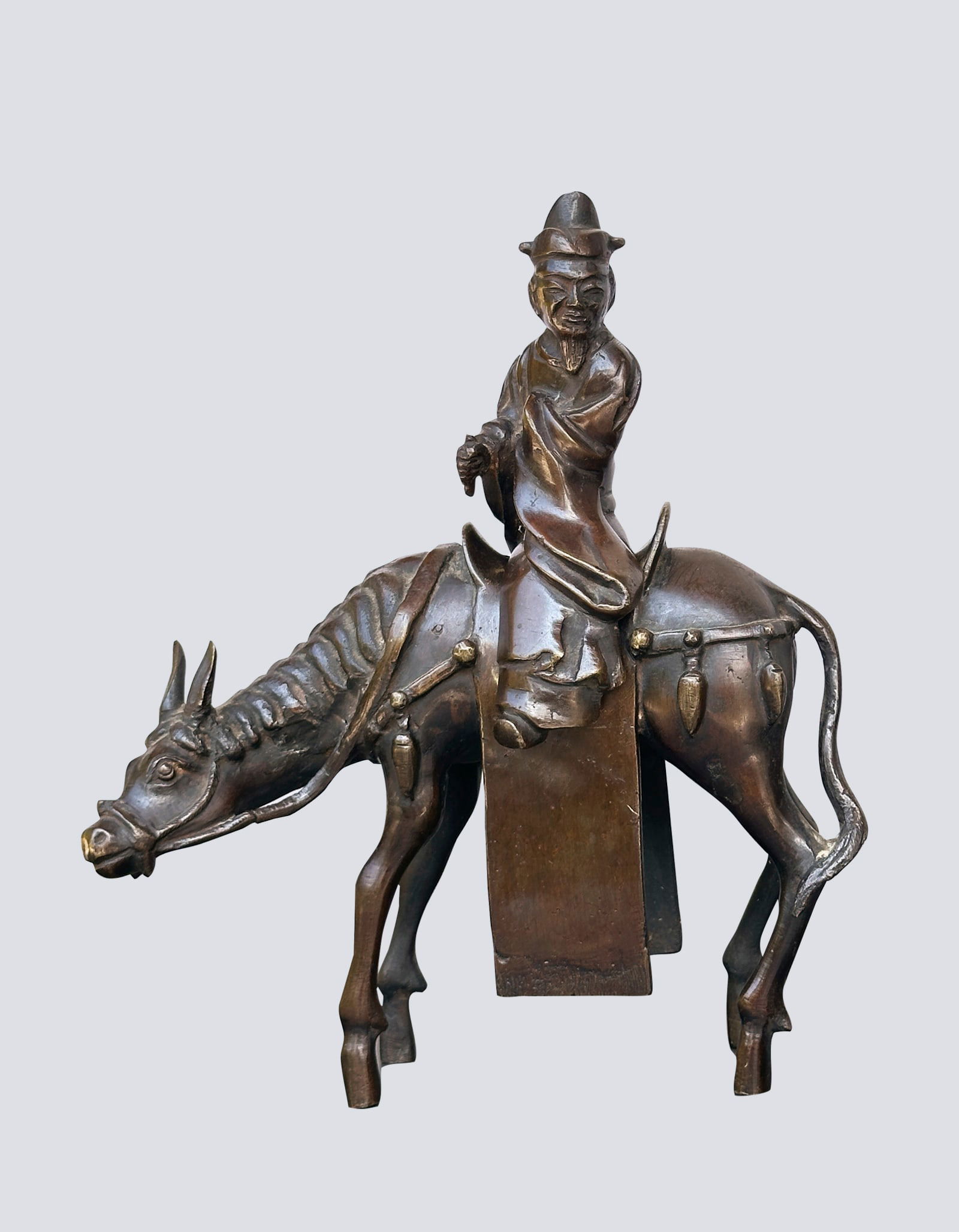 A Chinese Bronze Figure censor Ming Dynasty (1 of 9)