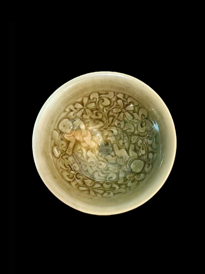 A Chinese Yaozhou Figure Bowl Song Dynasty (1 of 5)