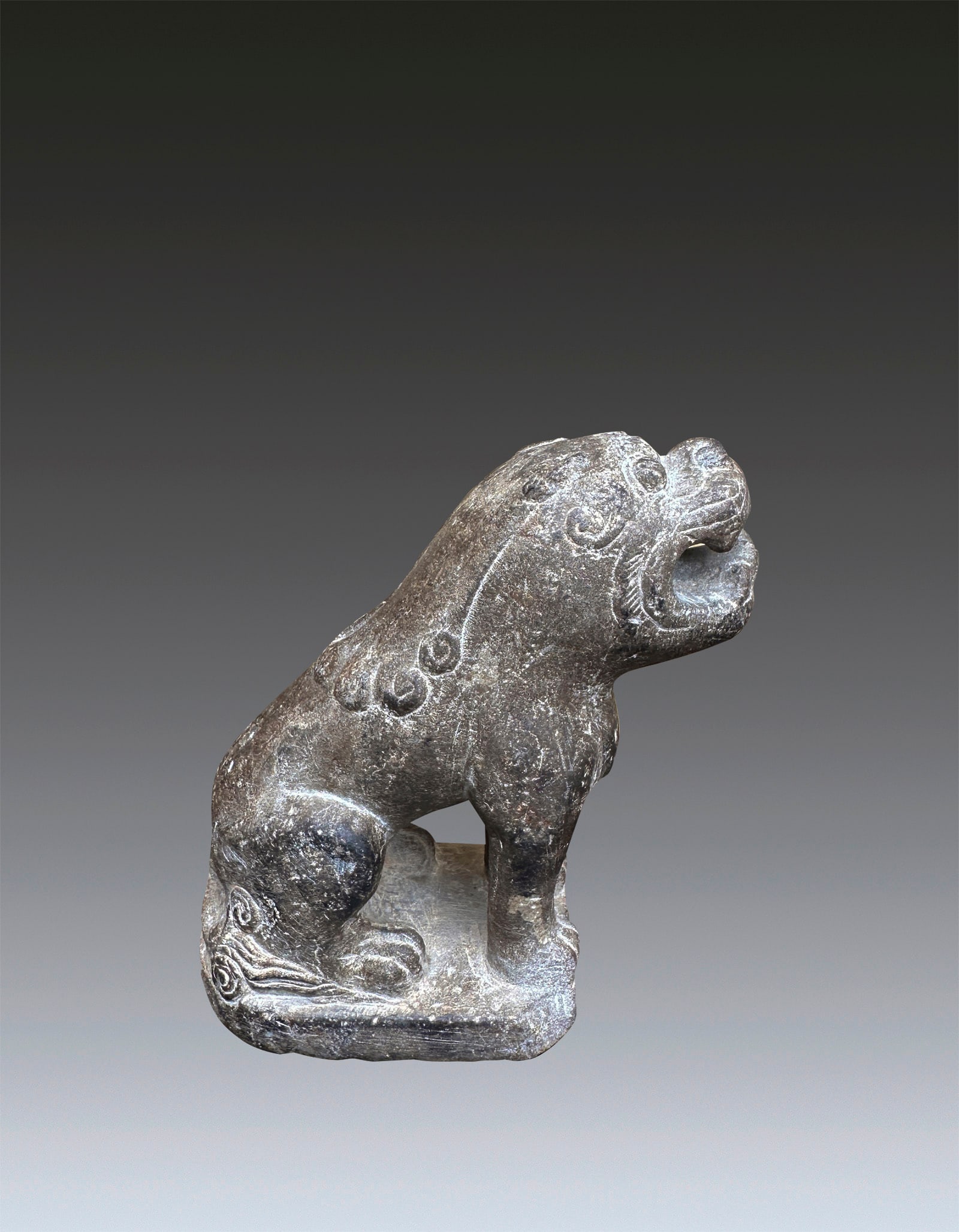 A Chinese Stone Lion Tang Song Dynasty (1 of 9)