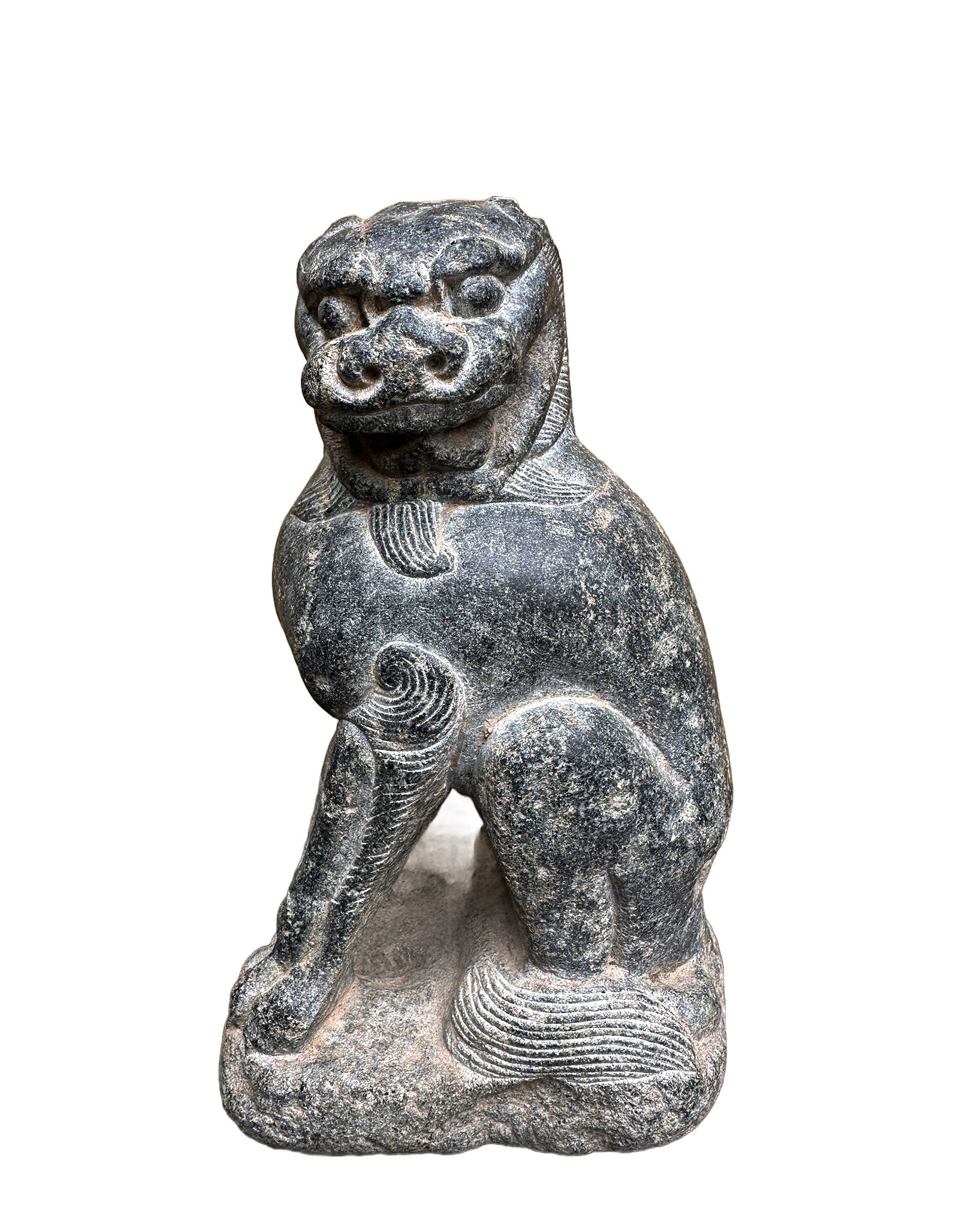 A Chinese Stone Lion Five Dynasty 897-979 (1 of 7)