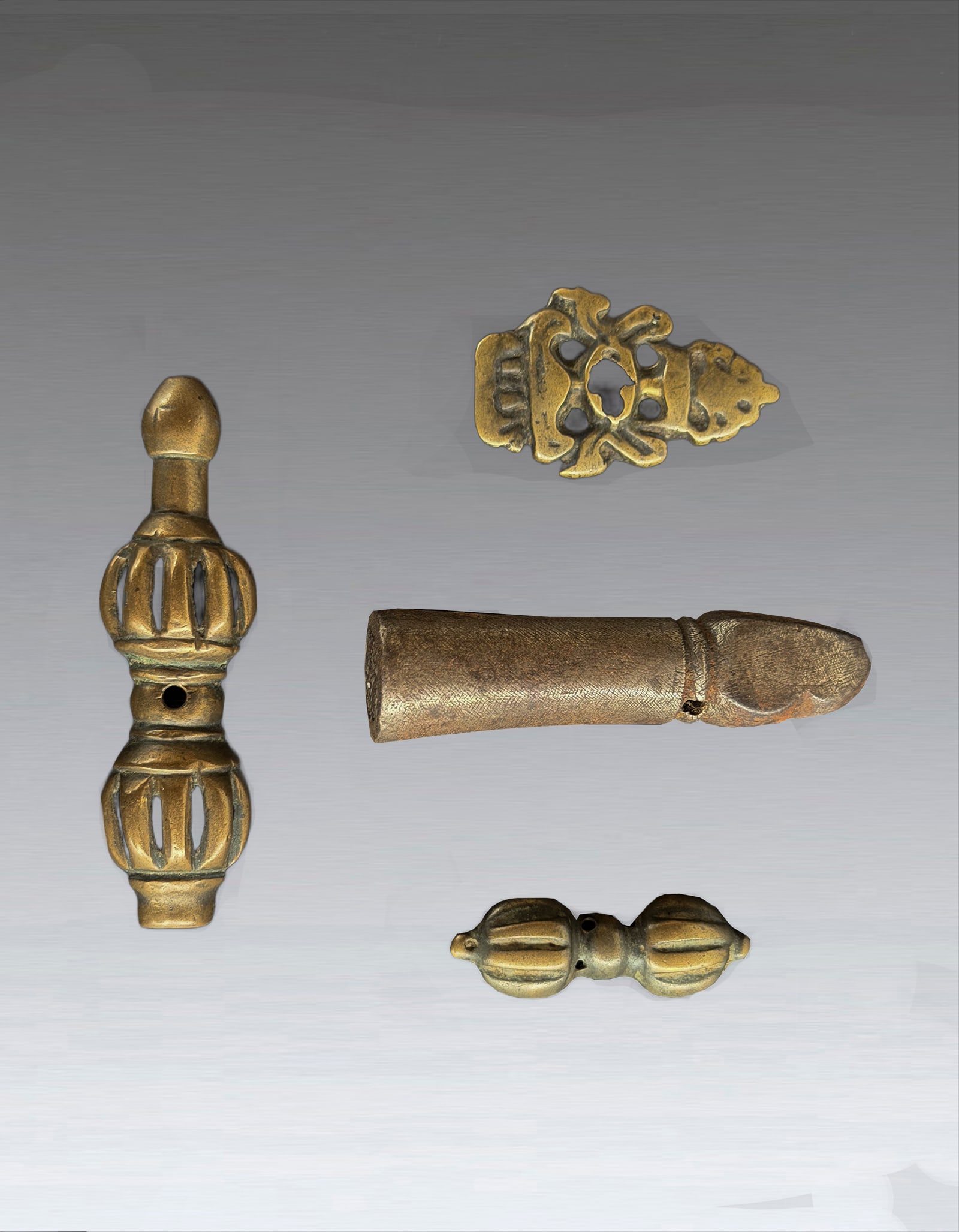 A Set of Tibetan Iron Protective Talismans 15?C16th Century (1 of 11)