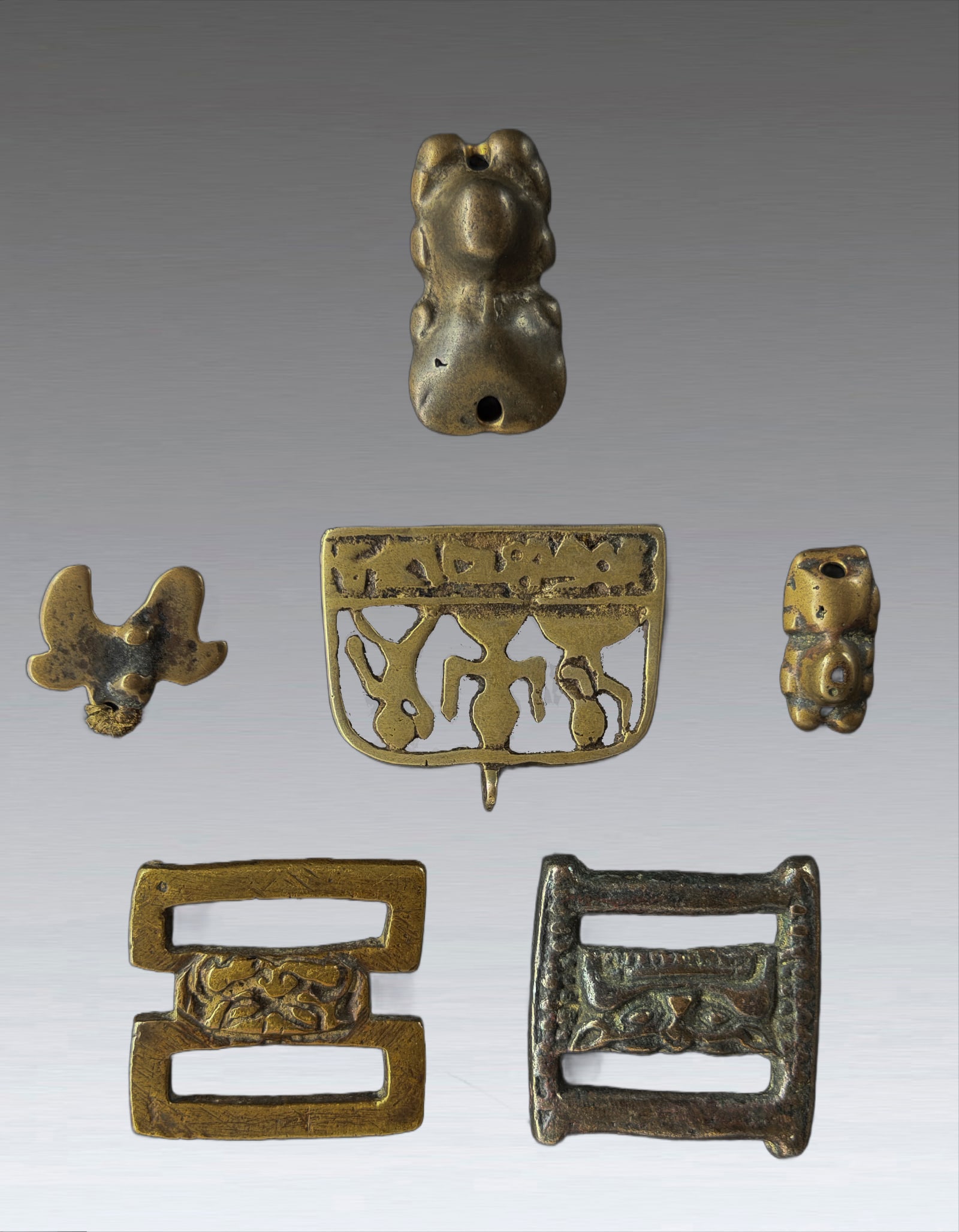 A Set of Tibetan Iron Protective Talismans 15?C16th Century (1 of 10)