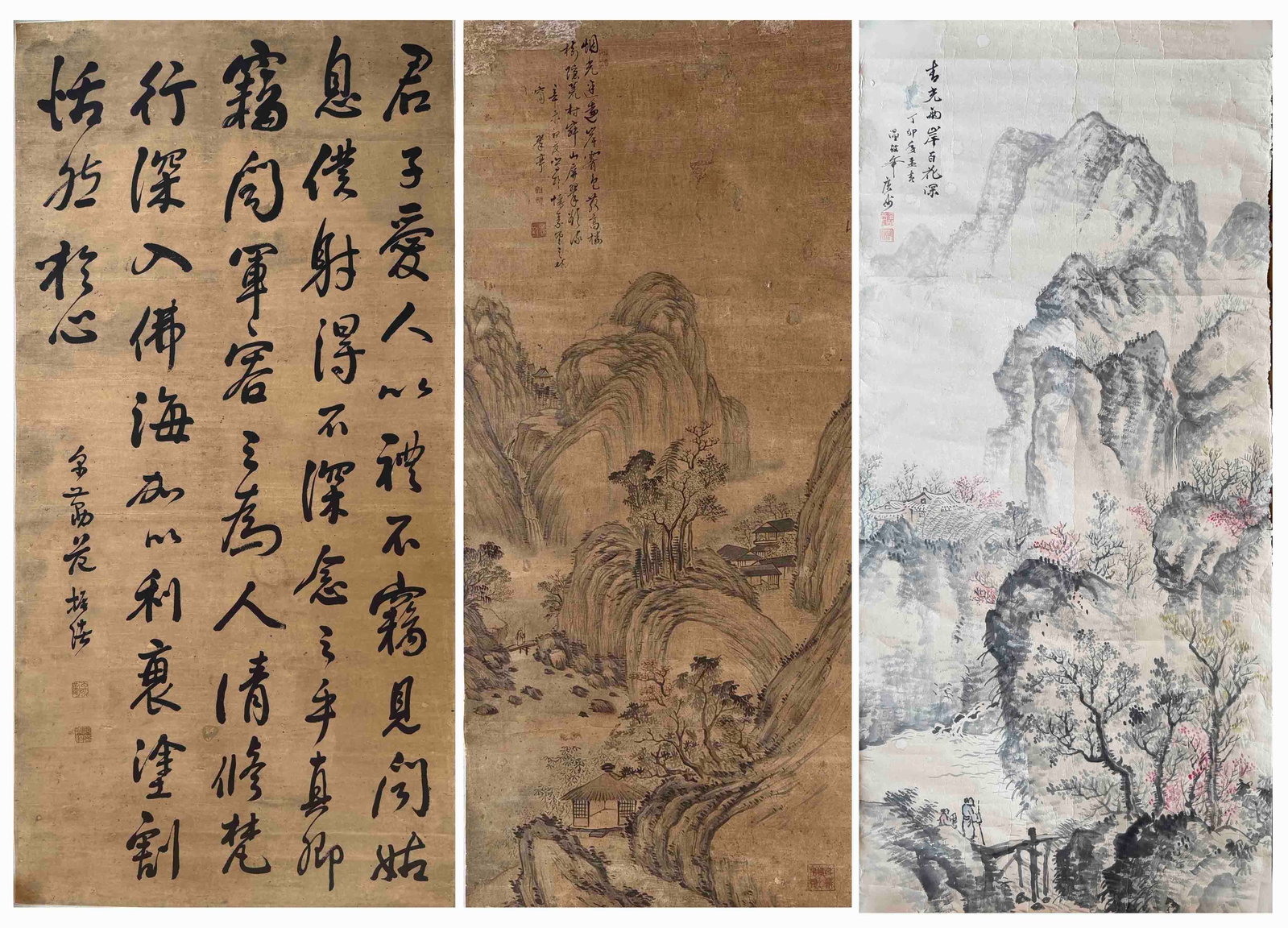 Cuiting Wenguzhai Fanzhengxu Calligraphy: 271042 翠亭温故斋范振绪书法 Cuiting Wenguzhai Fanzhengxu Calligraphy 来源：新加坡收藏家
