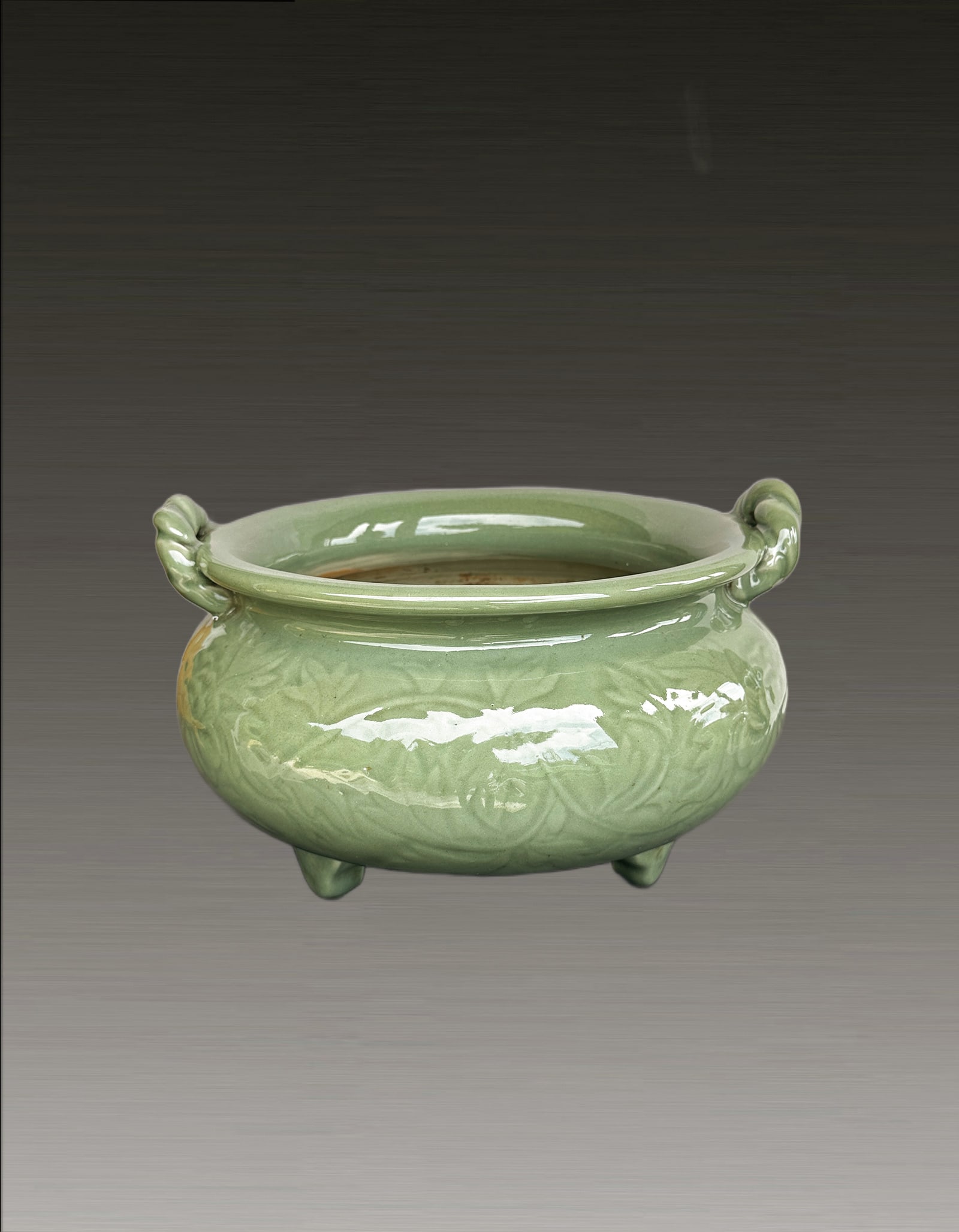 A Chinese Celadon Censor Ming Dynasty 1368-1644 (1 of 10)