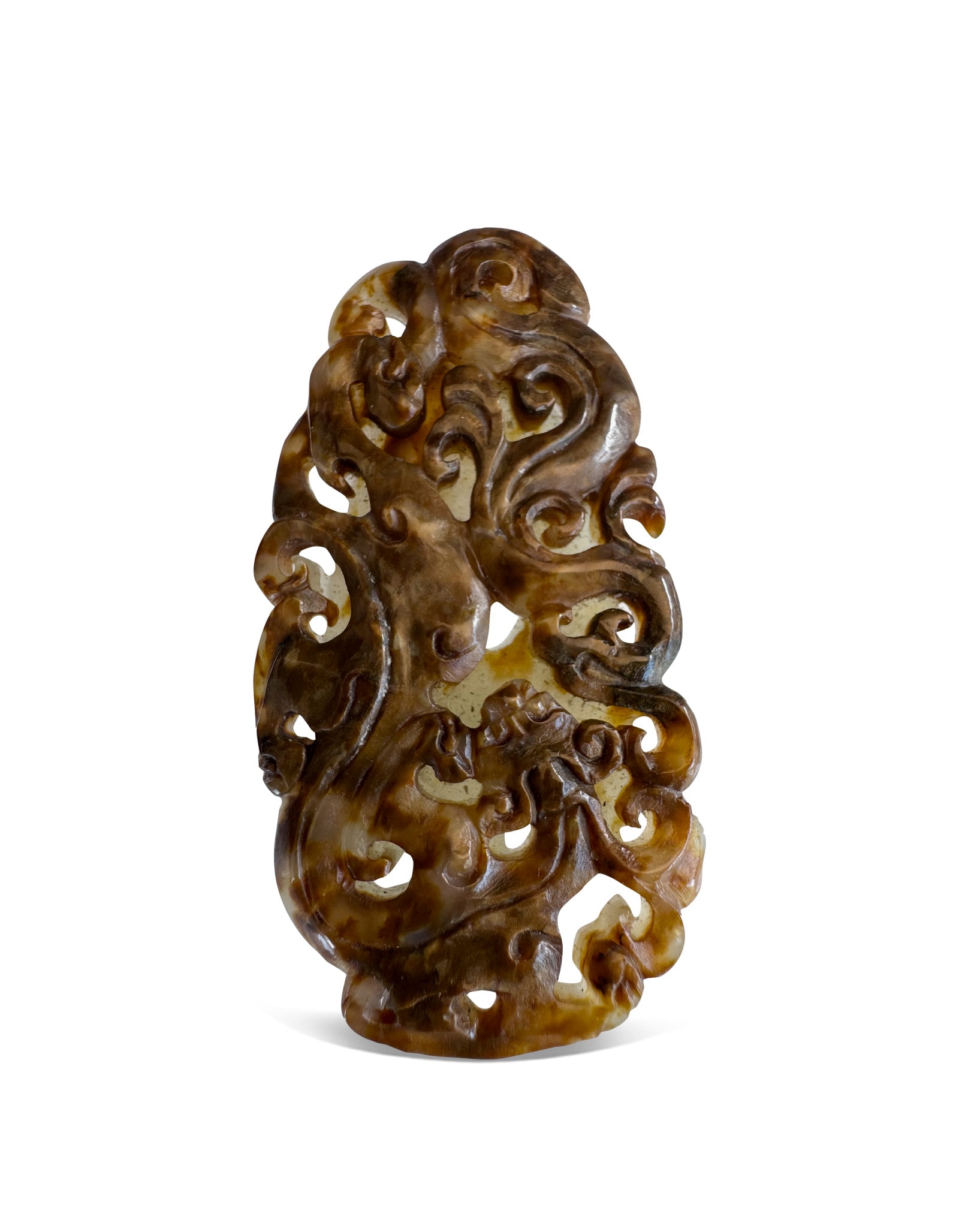 A Chinese Jade Plate Western Han Dynasty (1 of 6)